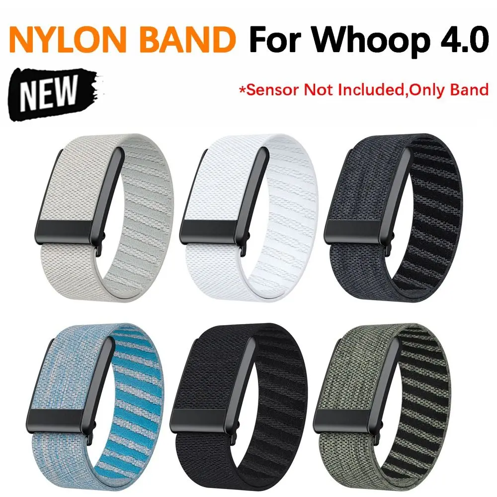 

Nylon Fitness Band Breathable Soft Replacement Strap Adjustable Protector Sports Wristband for Whoop 4.0 For Women Men