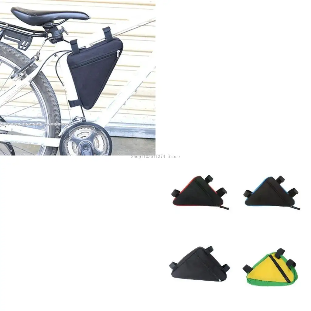 

Convenient Cycling Saddles Bag Weatherproofed Bike Frame Bag Bike Handlebars Bag