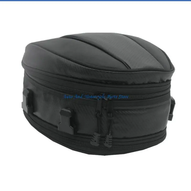 

P9FD Motorcycle Tail Bag Rear Package Travel Waterproof Motorbike Bag Backpack Handbag Accessories Wear Resistant
