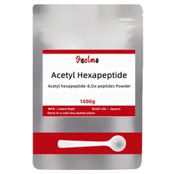 50-1000g High Quality Acetyl Hexapeptide,six Hexapeptide Powder,anti Aging,relax Lines,smooth Wrinkles,improve Relaxation