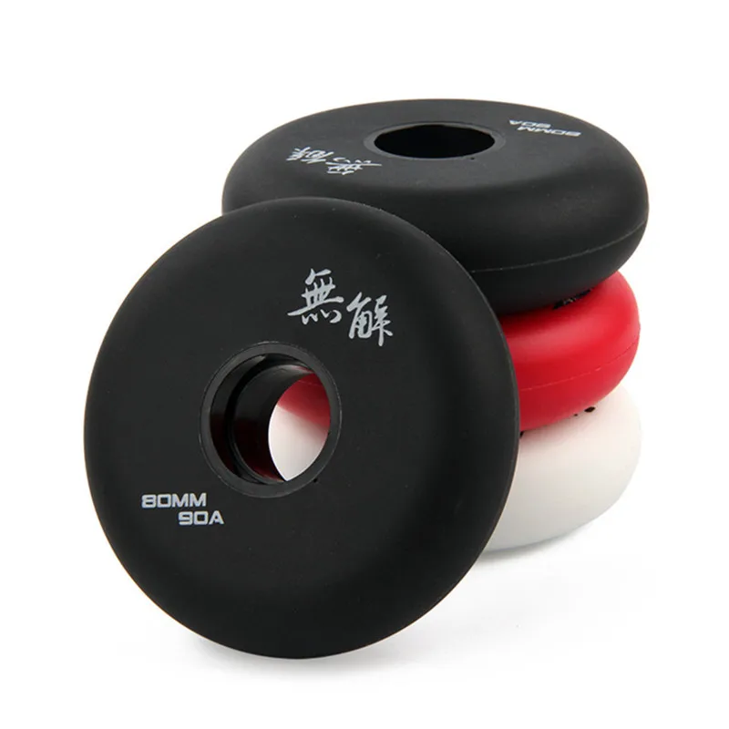 Original WUJIE Roller Skates Wheels 90A Inline Skating Wheels Slalom Sliding FSK Wheels For Urban Street Fitness Skating