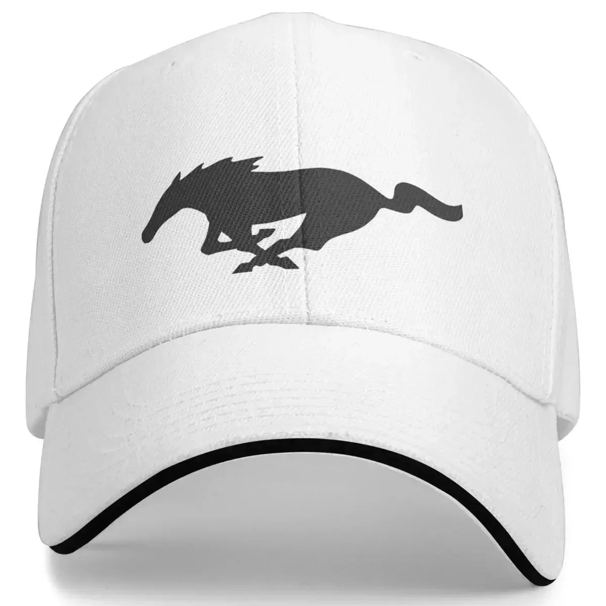 クールなマスタングロゴ野球帽ファッションアウトドアスポーツホットセールトラッカーハットユニセックス男性y2kかわいいカスタムロゴ野球帽