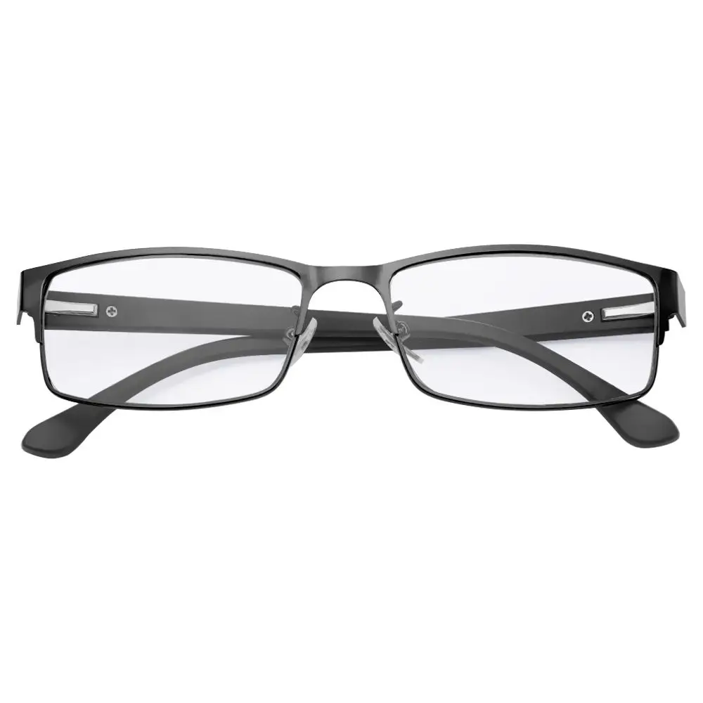 Fashion Business Reading Glasses Men\'s Vision Care Glasses Titanium Alloy Frame Male Hyperopia Presbyopia Prescription Glasses