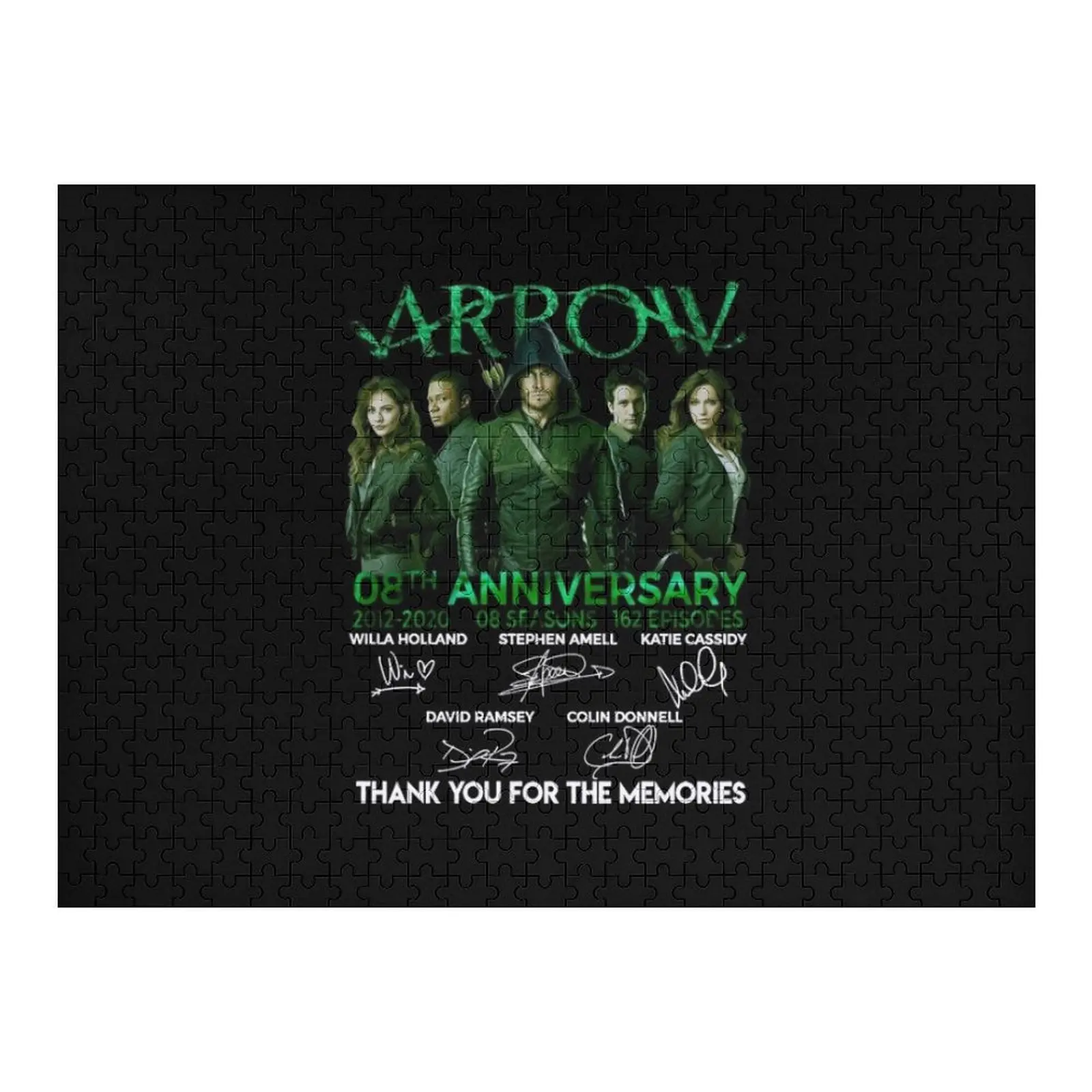 

Подарок на 8-летие стрелки для фанатов, подарок для мужчин и женщин, подарок на Хэллоуин, День Благодарения, Рождество, головоломка