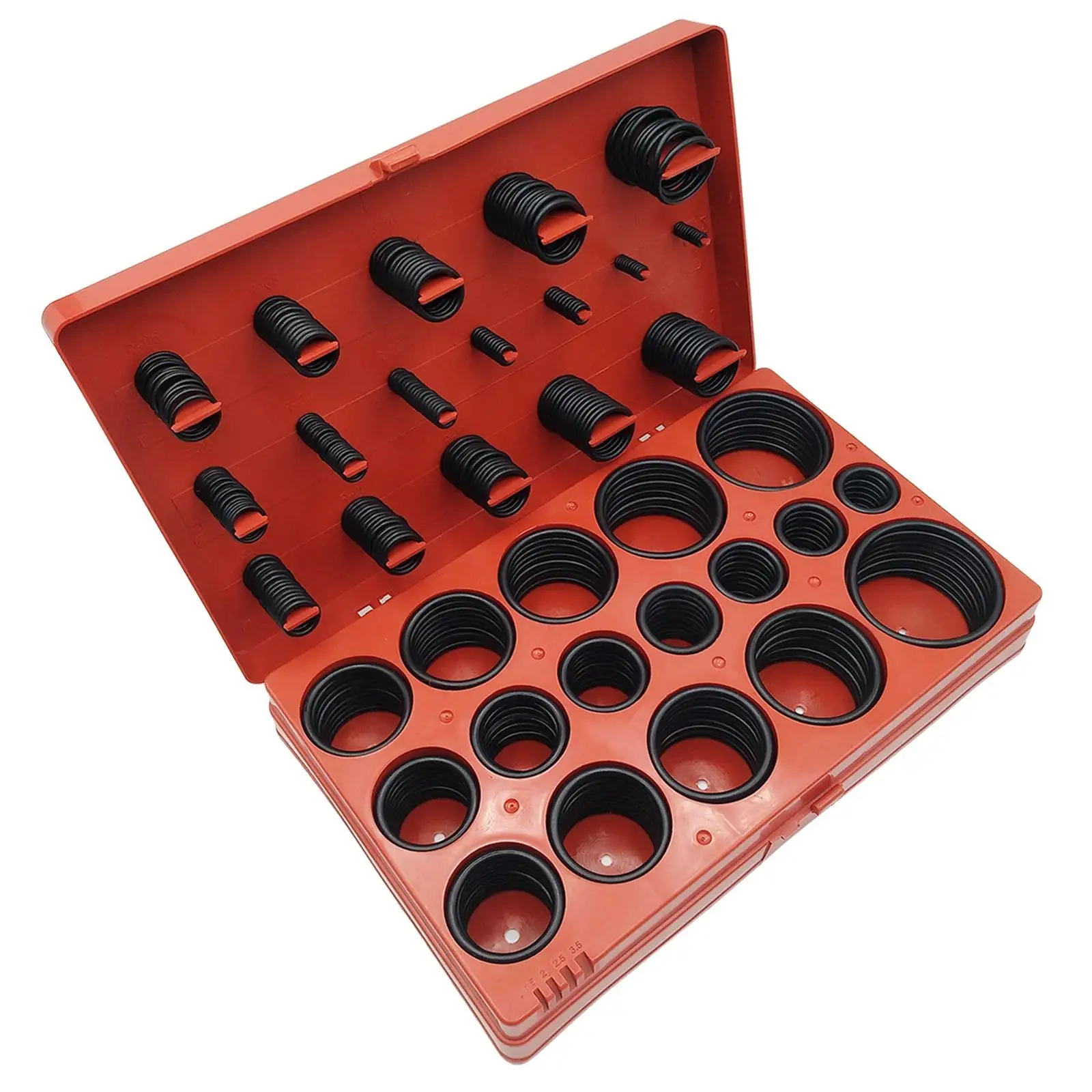 419Pcs Metric O Rings Assortment Kit 32 Sizes Accessory for Bearing, Pump, Carrier Roller