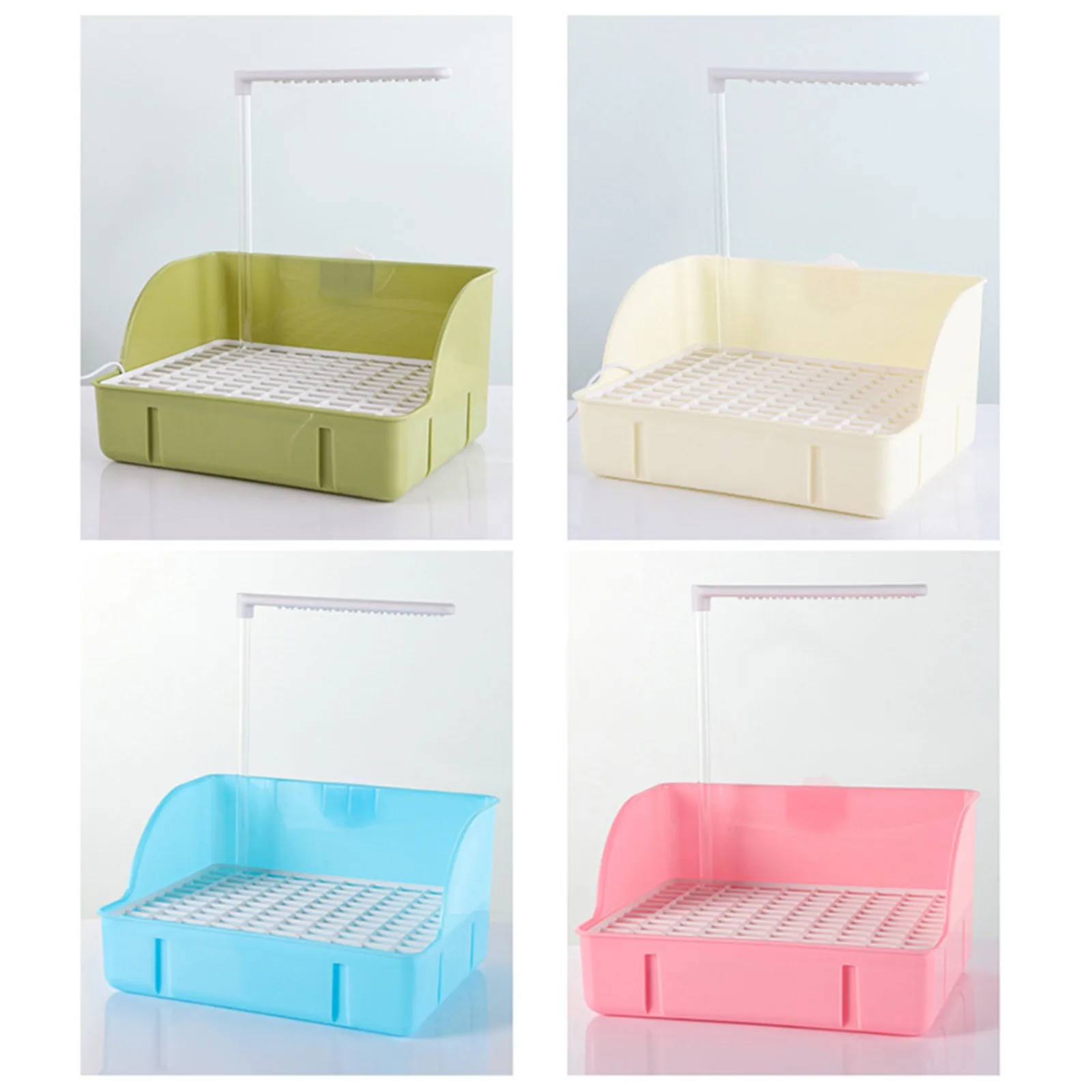 

Parrot Bath Tub Bird Automatic Circulation Bathtub With Multiple Faucets Plastic Durable Birds Accessories Parrot Toy