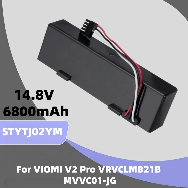 

14.8V 6800mAh Original Rechargeable Battery for VIOMI V2 Pro VRVCLMB21B MVVC01-JG Sweeping Mopping Robot Vacuum Cleaner