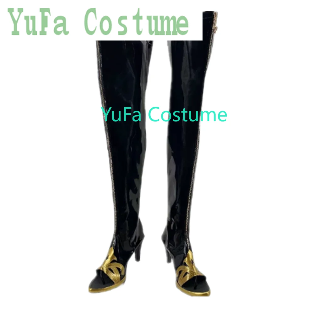 Gentiana Final Fantasy XV Cosplay Shoes Boots Game Anime Halloween YuFa Costume