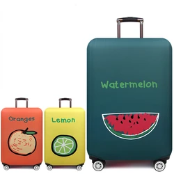 Fruit Luggage Cover Elastic Case Cover Suitcase Protective Trolley Travel Leather Case Coat for 18-32Inch Travel Accessories