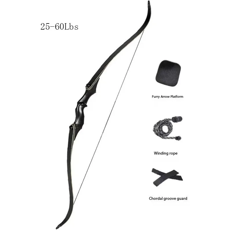 

Lingyun Second-Generation American Hunting Bow, Curved Bow and Arrow Set, Dual-Use Composite, Enhanced Version