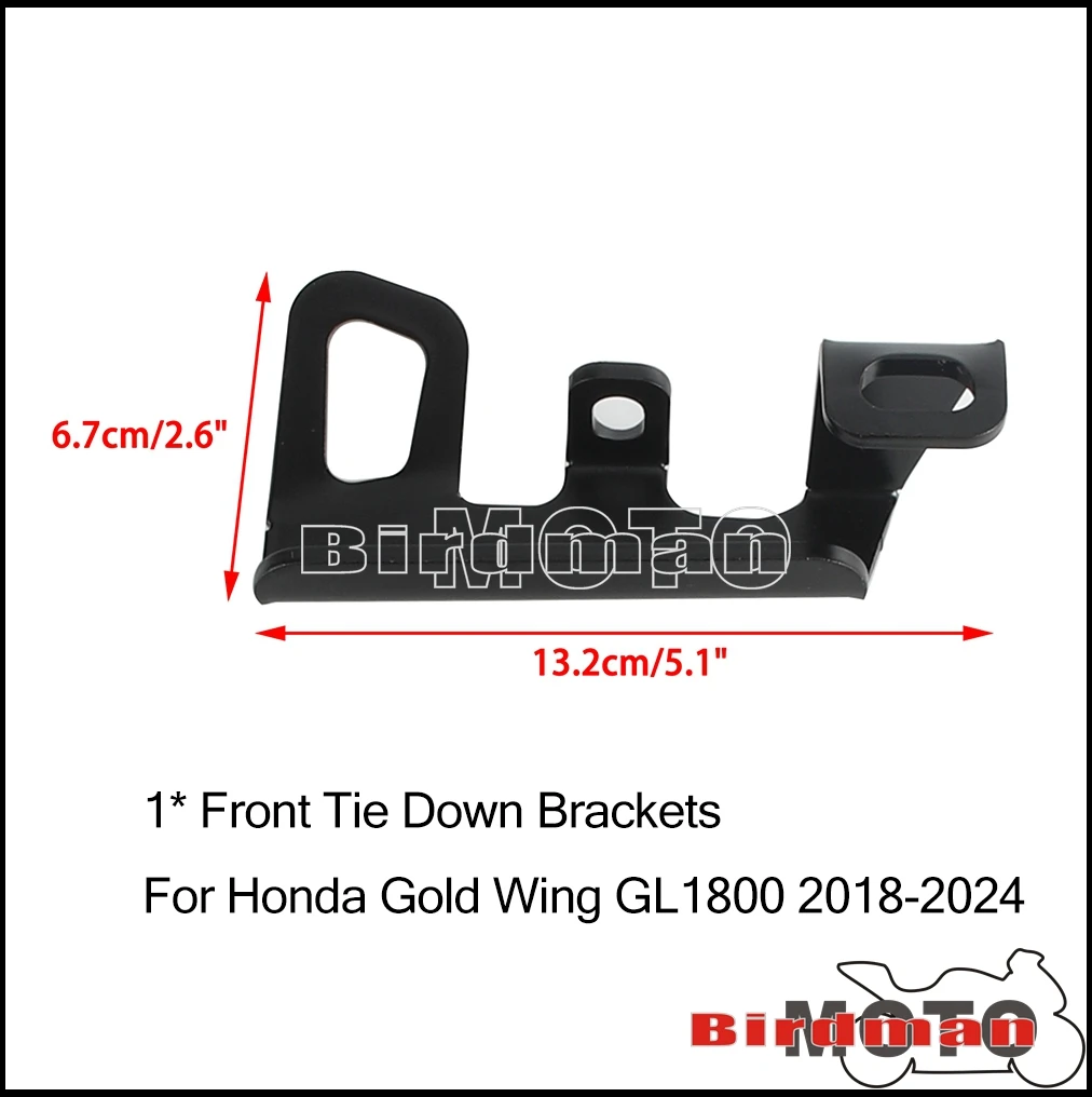 Front Trailer Hitch For Honda Gold Wing GL1800 GL 1800 2018 2019-2024 Motorcycle Front Tie Down Mount Bracket Strapdown Point