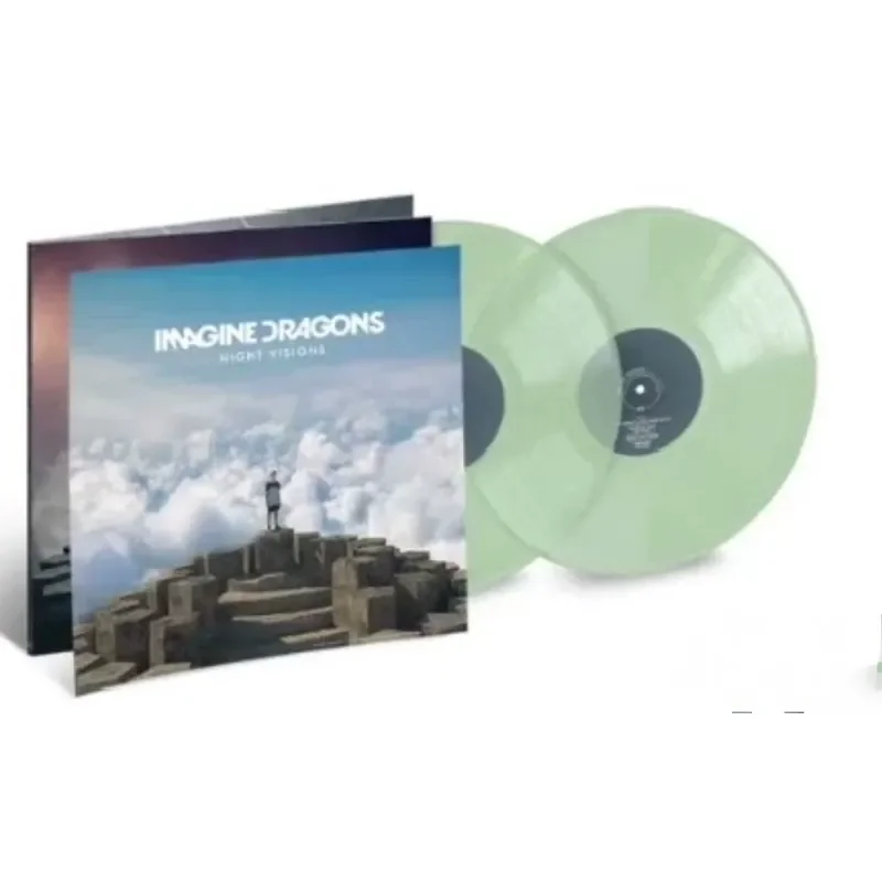 

Imagine Dragons Night Visions Magnum Band Coke Bottle Vinyl 2LP for Record Players with Creased Sleeve
