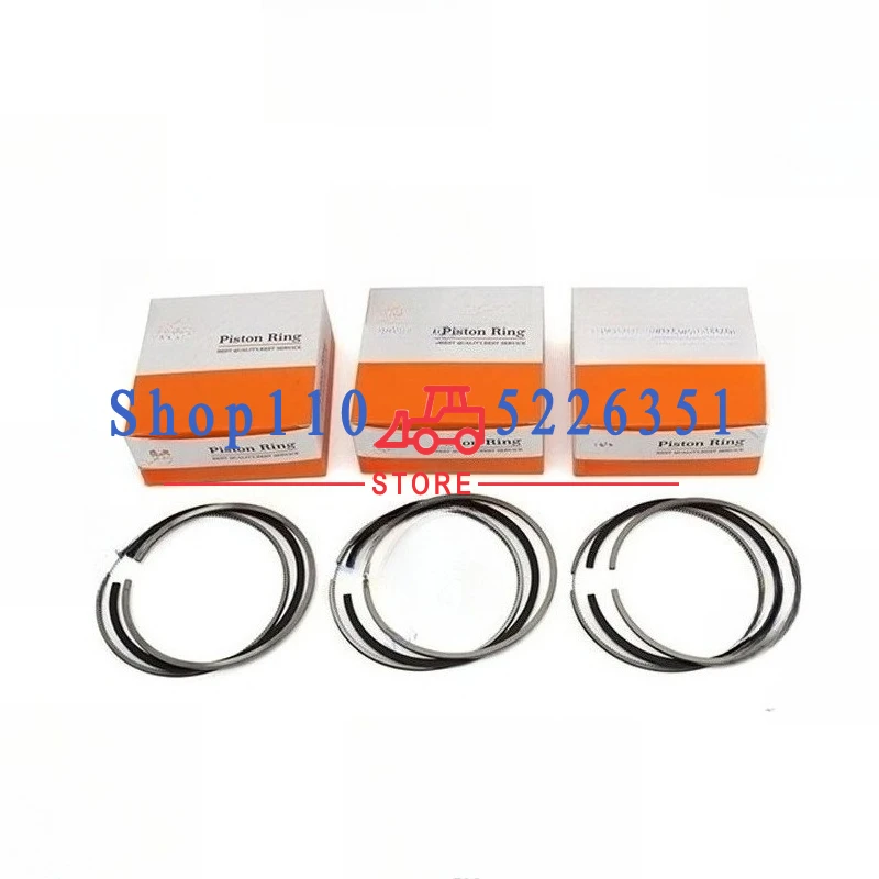 Piston Ring 3TNC78 For Brand New 3 Cylinders Engine STD 78*2HK+1.5+4