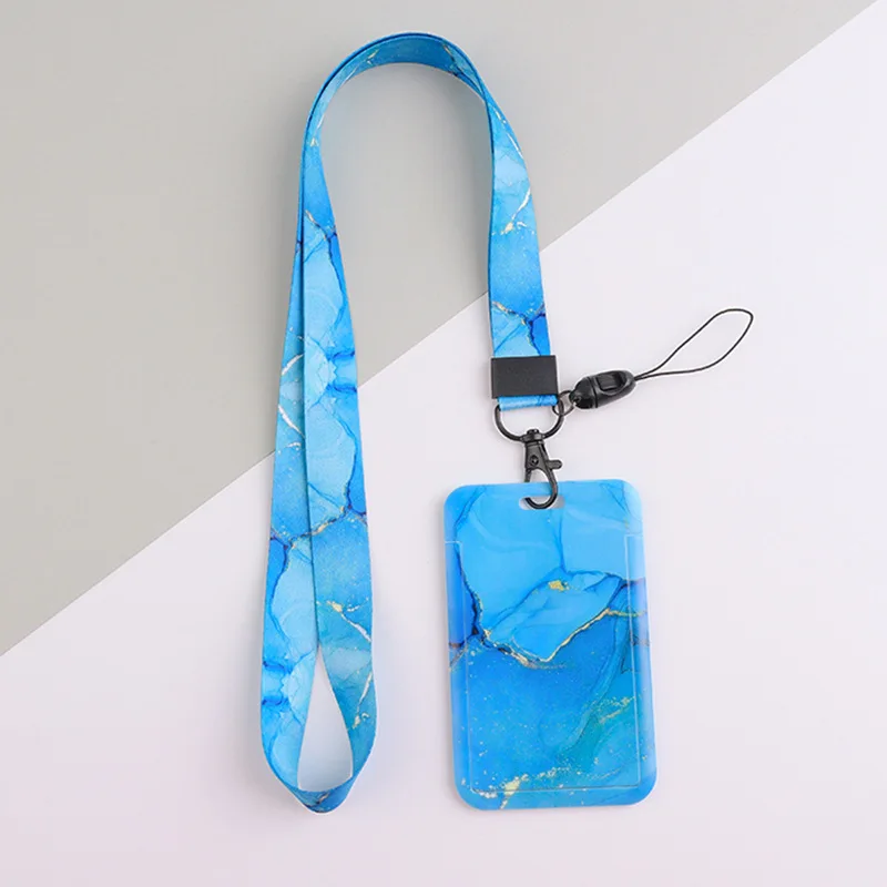 Fashion Work Card Holder ID Name Tag Students Bus Pass Access Card Cover Case Badge Holder Bank ID Holders Akcesoria podróżne