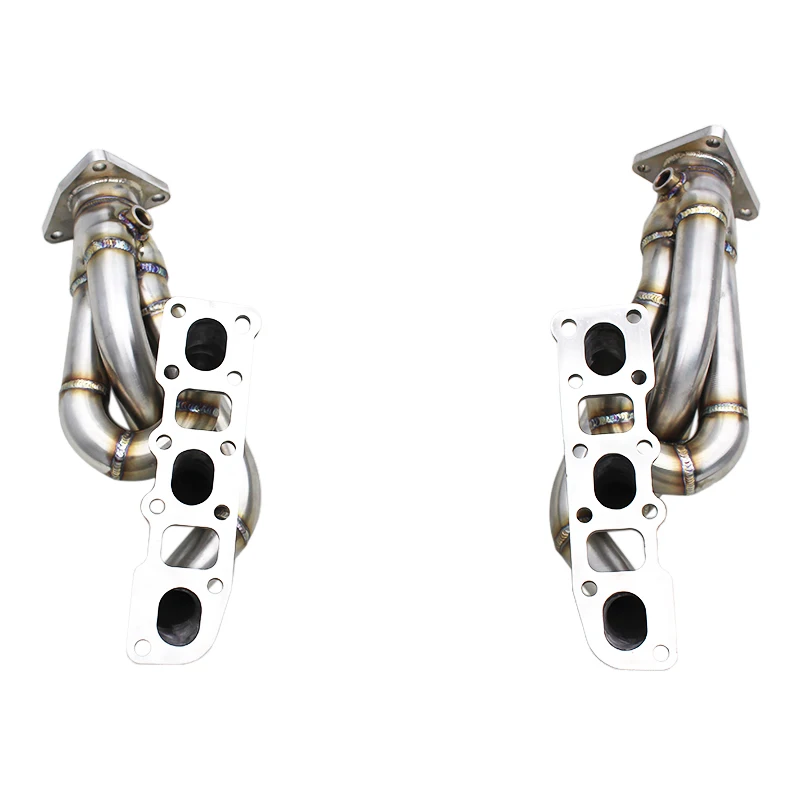 

YK Free Flow Manifold For Infiniti Q50S/Q60S 3.7L 2014-2018 Stainless Steel Brush Finish Header