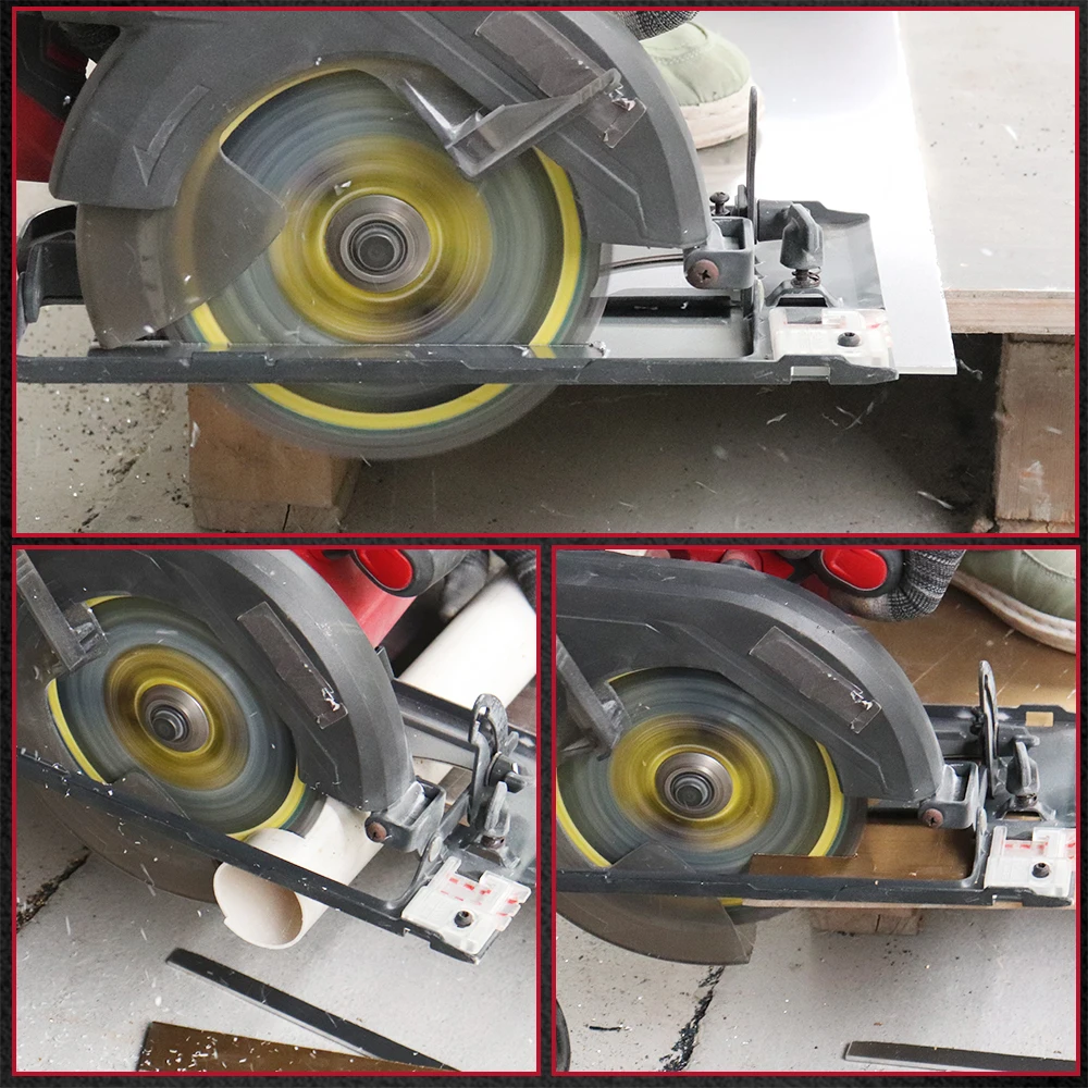 FOCSTOL Cutting Disc Aluminium Saw Blade TCG Tungsten Carbide 1pc for Cutting Aluminum Copper Plastic Disc Cut Plate