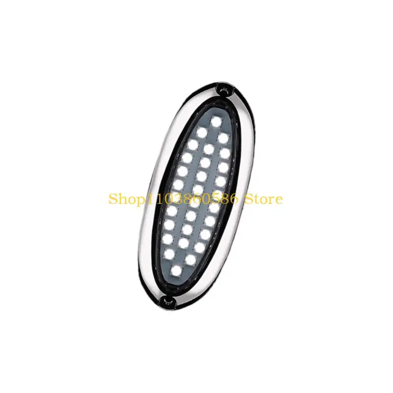 

242A Stainless Waterproof Marine Underwater Light Elliptical Streamlined Body for Reduced Drag Featuring High Brightness LEDs