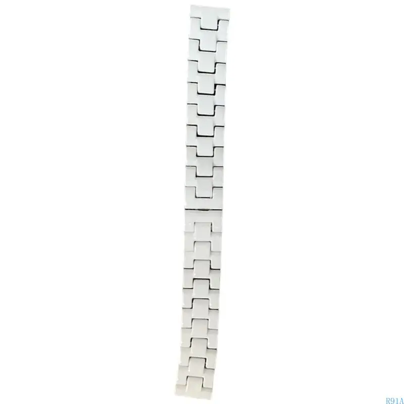 R91A Lussuoso bracciale per cinghia orologio per orologio per orologio da orologio da orologio da 18 mm con triplo perle che