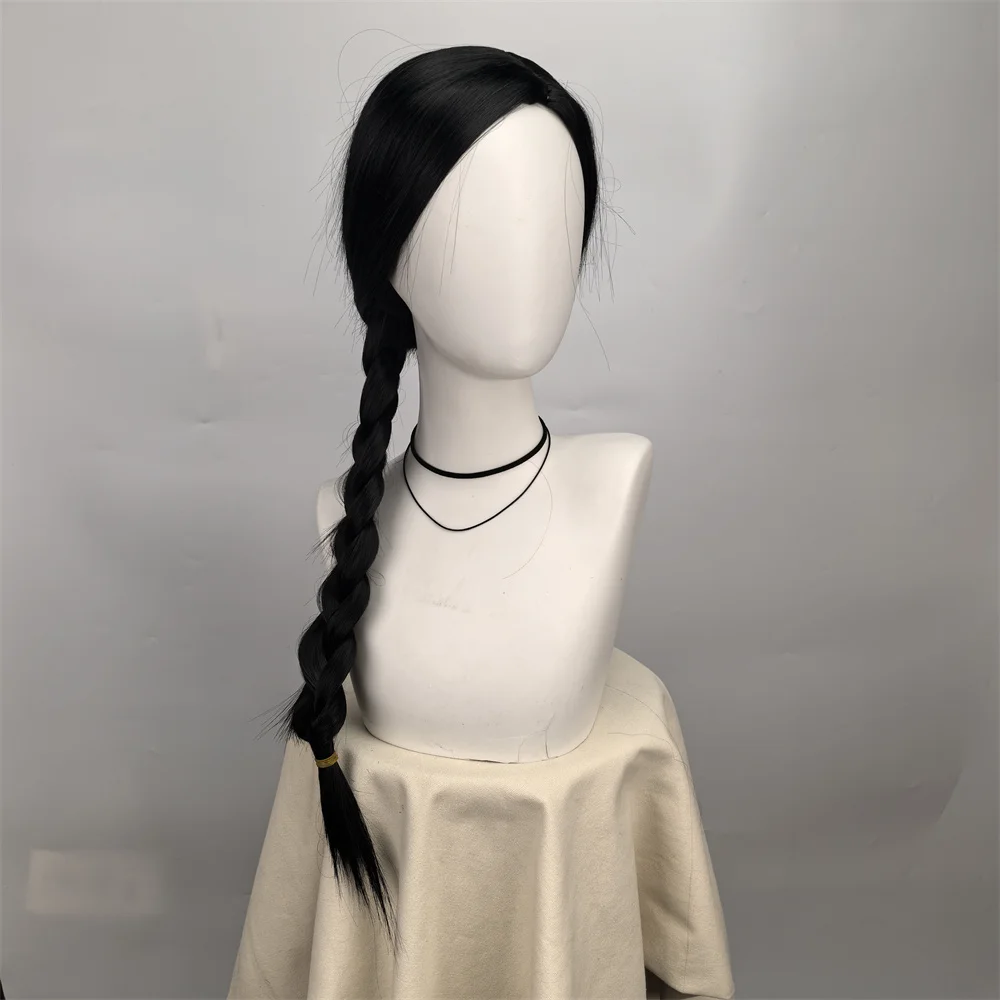 Wicked Vrouwen Cosplay Pruiken Synthetisch Haar Pruiken Zwarte Vlecht voor Elphaba Blonde Lang voor Glinda Party Kostuum Cosplay