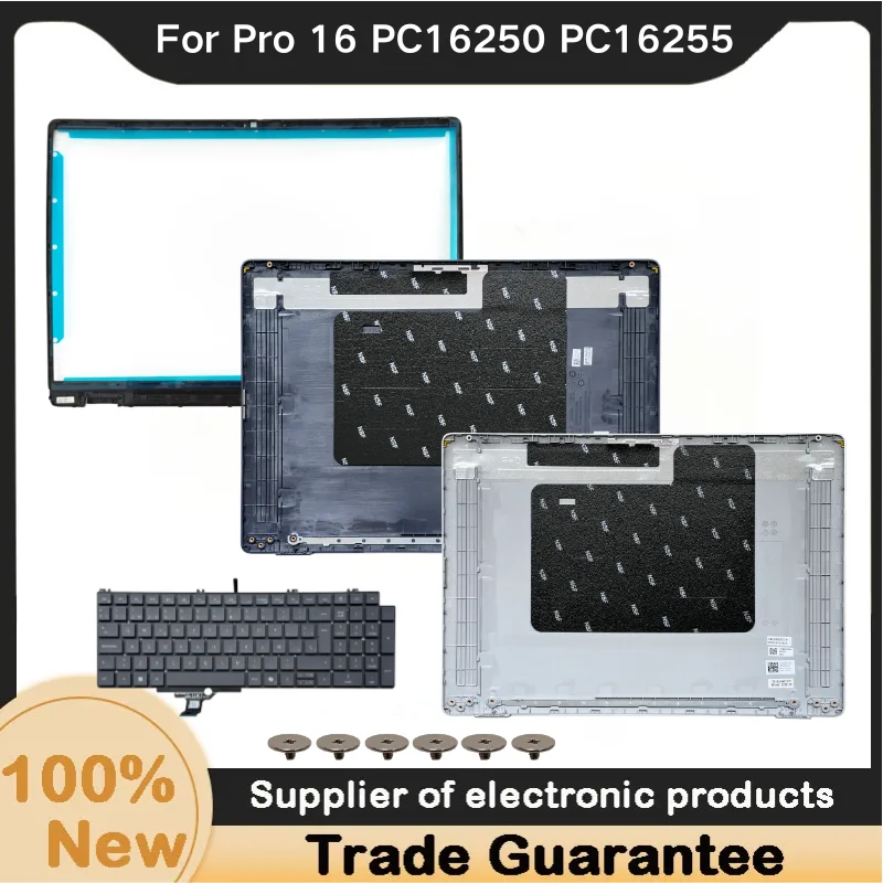New For Kailxuling Pro 16 PC16250 PC16255 B shell LCD Back Cover/Front Bezel /SP backlit keyboard 0DR9PF/ 0F9V30 0P30CW/0HHMCK/