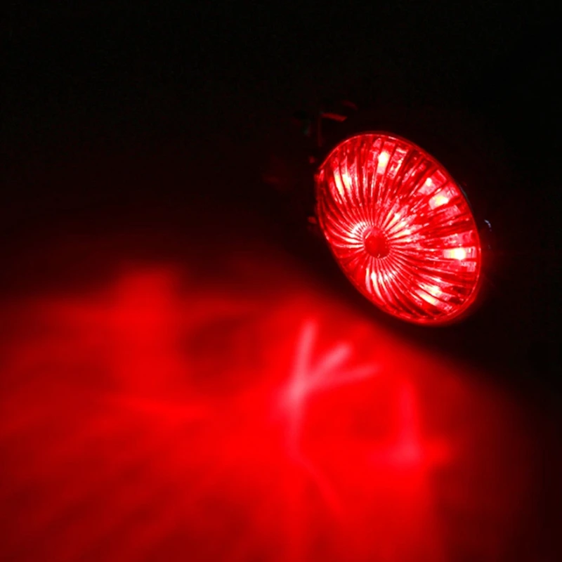 Red 12V Led Black Adjustable Cafe Racer Style Stop Tail Light Motorcycles Brake Rear Lamp Tail Light for Chopper Bobber