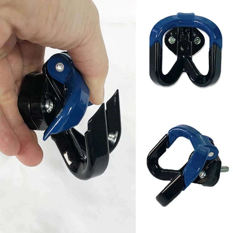 Universal Motorcycle Hook, Motorcycle Luggage Bag Modified Aluminum Alloy Hanger Hook Holder Claw Hanger Gadget