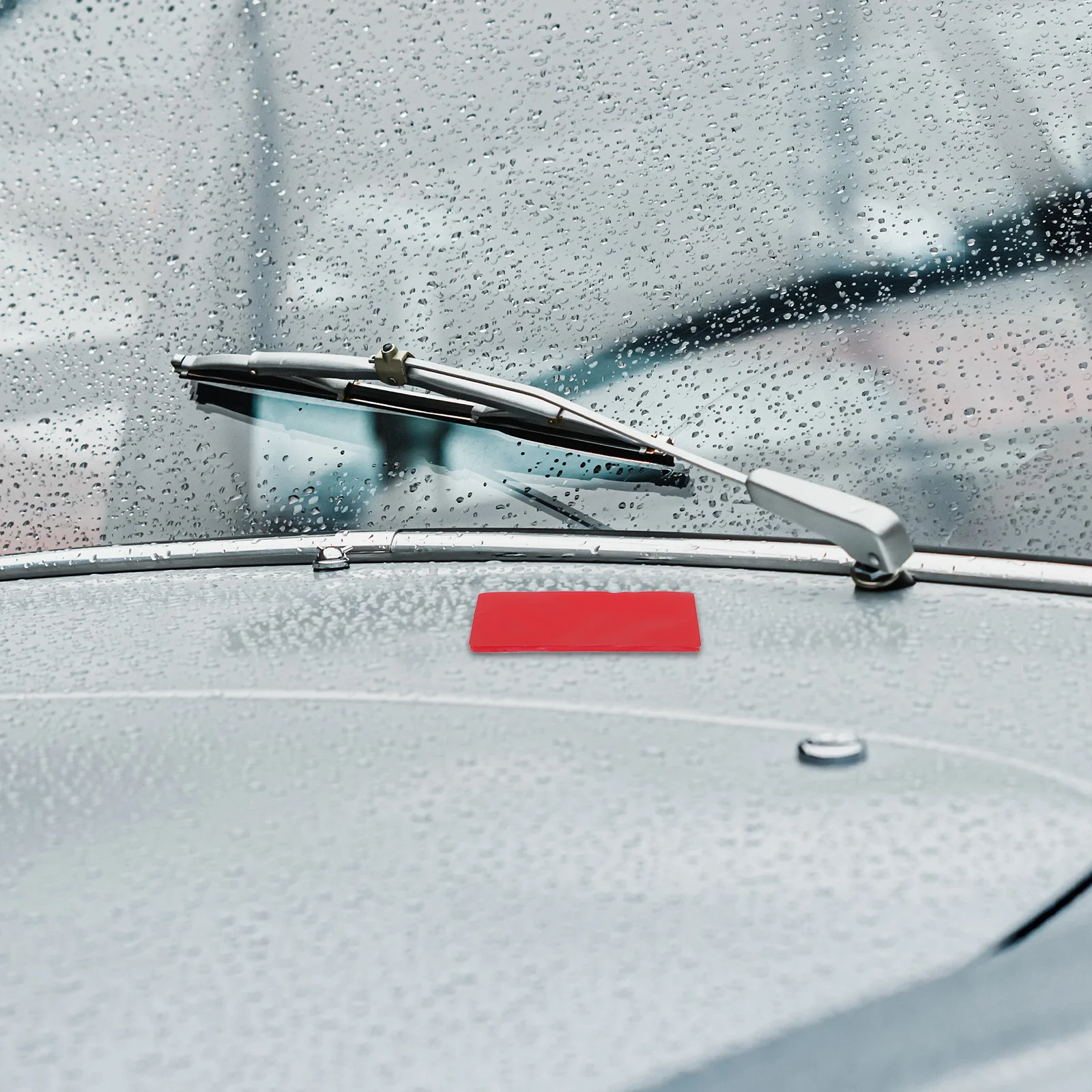 

Rain Sensor Film For Car Windshield Extended Coverage Universal Fit Waterproof Adhesive Pad Auto Rainproof Protective