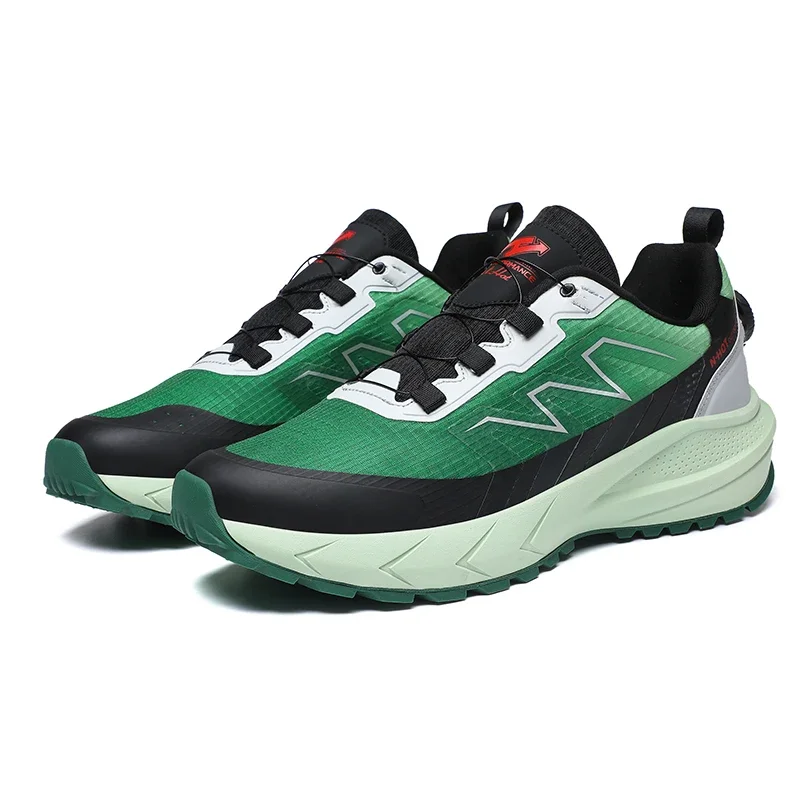 

VIPOL Hiking Shoes Lightweight Anti Slip Wear-resistant Breathable Sports Shoes Outdoor Fashion Low Top Running Shoes for Men