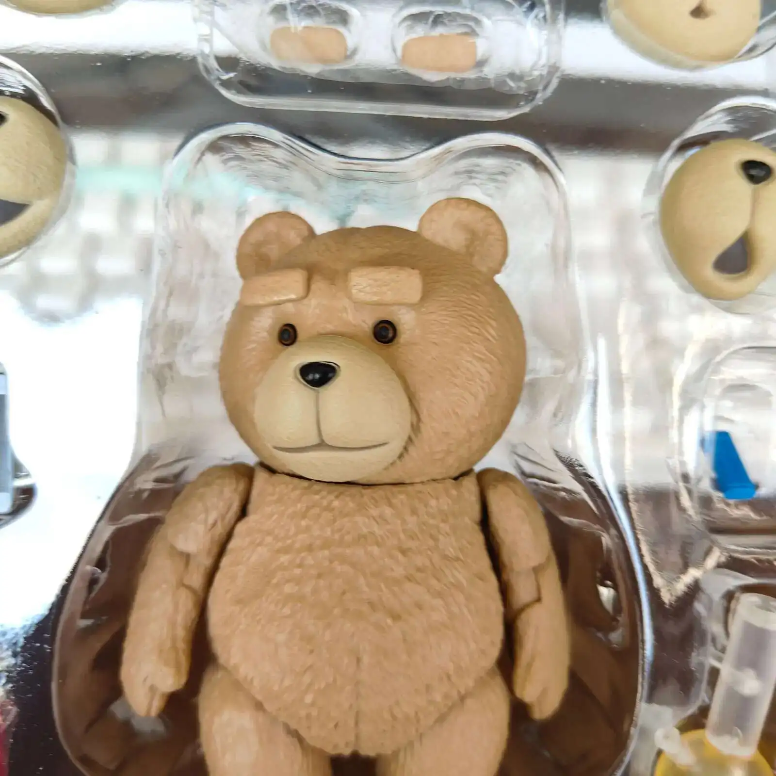 محاصر الدب الشكل الفيلم TED 2 تيد عمل نموذج لجسم اللعب 10 سنتيمتر المشتركة المنقولة دمية الإبداعية هدية عيد ميلاد. #5