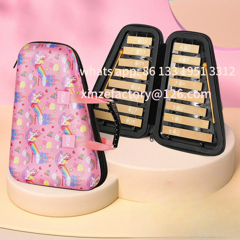 

Small carillon factory school special kindergarten aluminum sheet player playing piano support