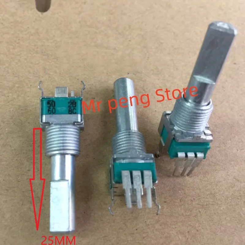 

2pcs for Alps RK09L1140A65 precision potentiometer, single linked B5K shaft length 25mm