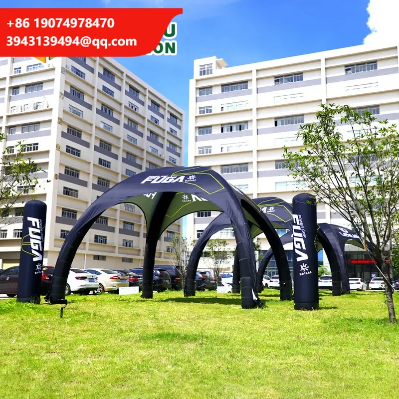 

40x20 Oxford Fabric Large Space Inflatable Tent Custom Inflatables Trade Show Tents For Outdoor Sealed Dome Tent Racing Tent