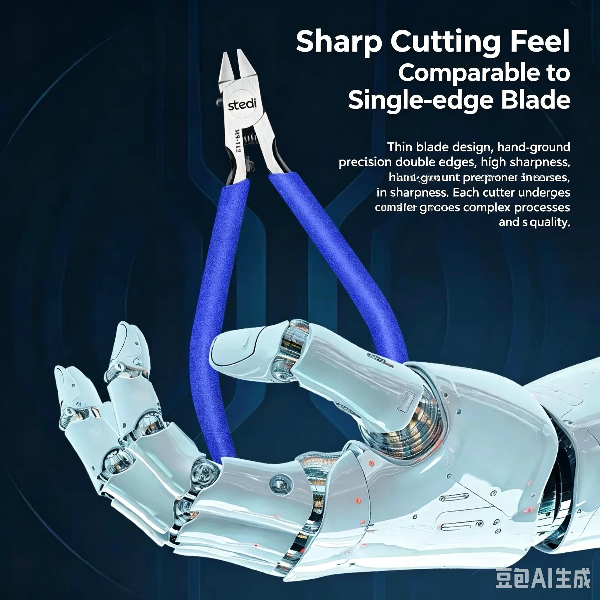 Stedi Single Edge Pliers MS104 to MS113 for Hobby Model Cutting Tool Military Assembly Tool Plastic Model DIY Making Tool