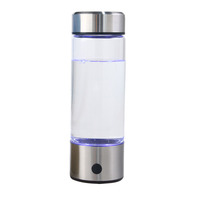 420ML Hydrogen Water Generator Alkaline Maker Rechargeable Portable for pure H2 hydrogen-rich water bottle electrolysis