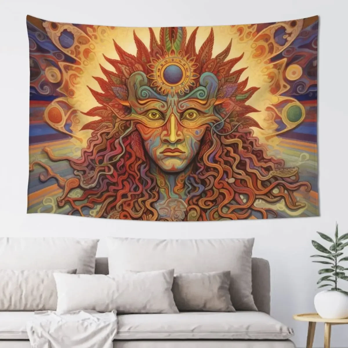 

Lugh - Lord of Light Tapestry House Decoration Cute Room Decor Tapestry