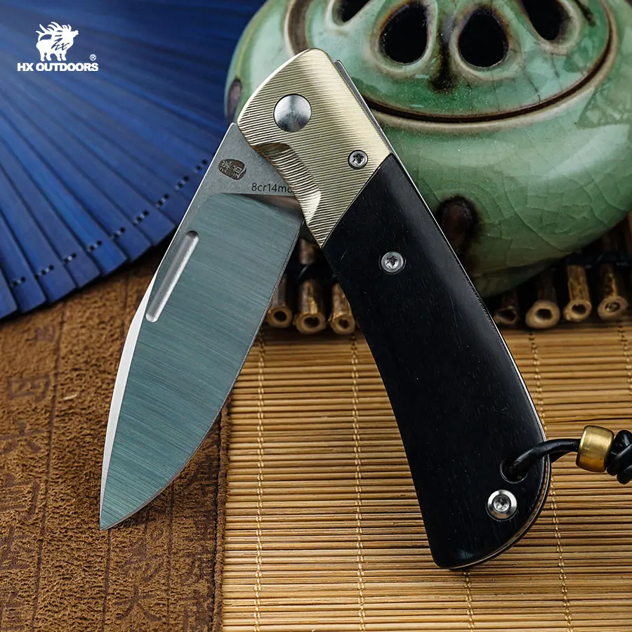 Hx Outdoors Cassic Folding Knife,Premium Knife, JapaneseTactical Knives,Kitchen Camping Knife Pocket Knives Dropshipping