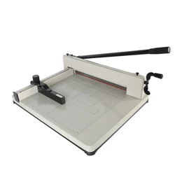 858 Heavy Duty Cutter Manual Type a3 Steel Photo Printing Leather Paper Cutter Small Desktop Pvc Paper Cutter