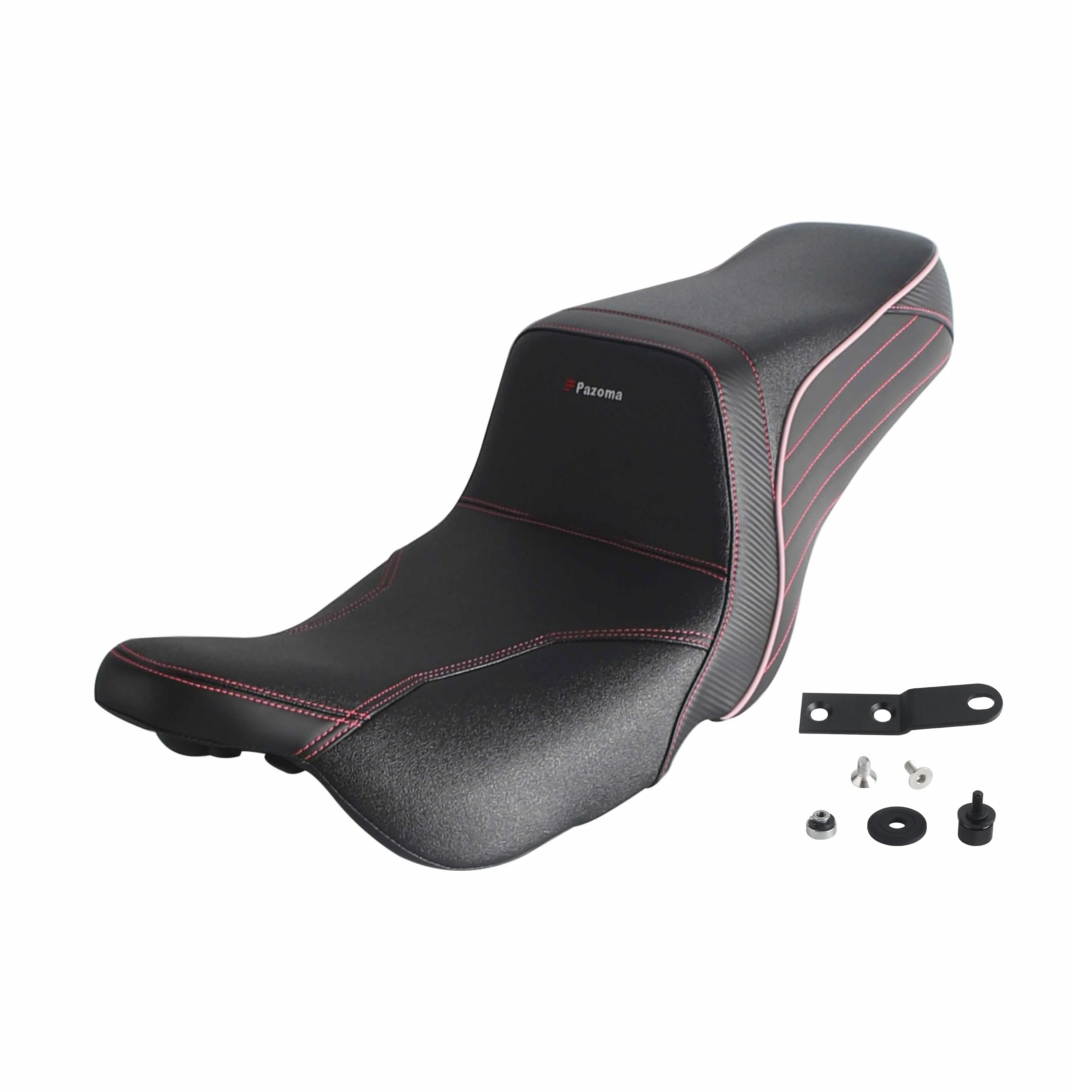 

Easy Bolt-On Installation Motorcycle Seat Cushion for Street Glide/Road Glide/Road King/Electra Glide/ 2008-2025