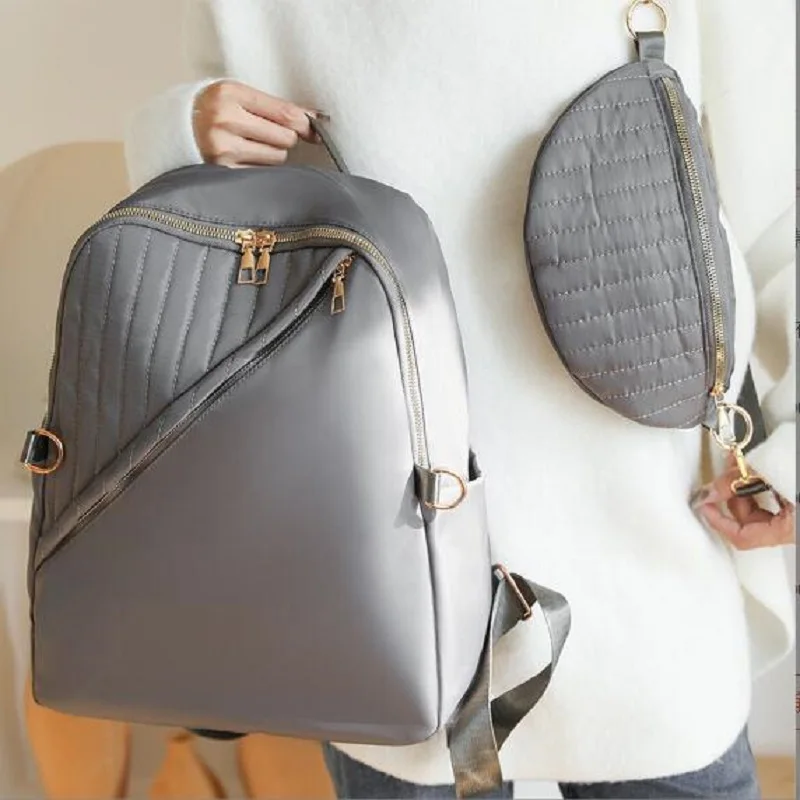 

Hot SALE New Women's Fashion High Capacity Travel Backpacks Waterproof Oxford Shoulder Bags School Totes Messenger Bag Knapsack