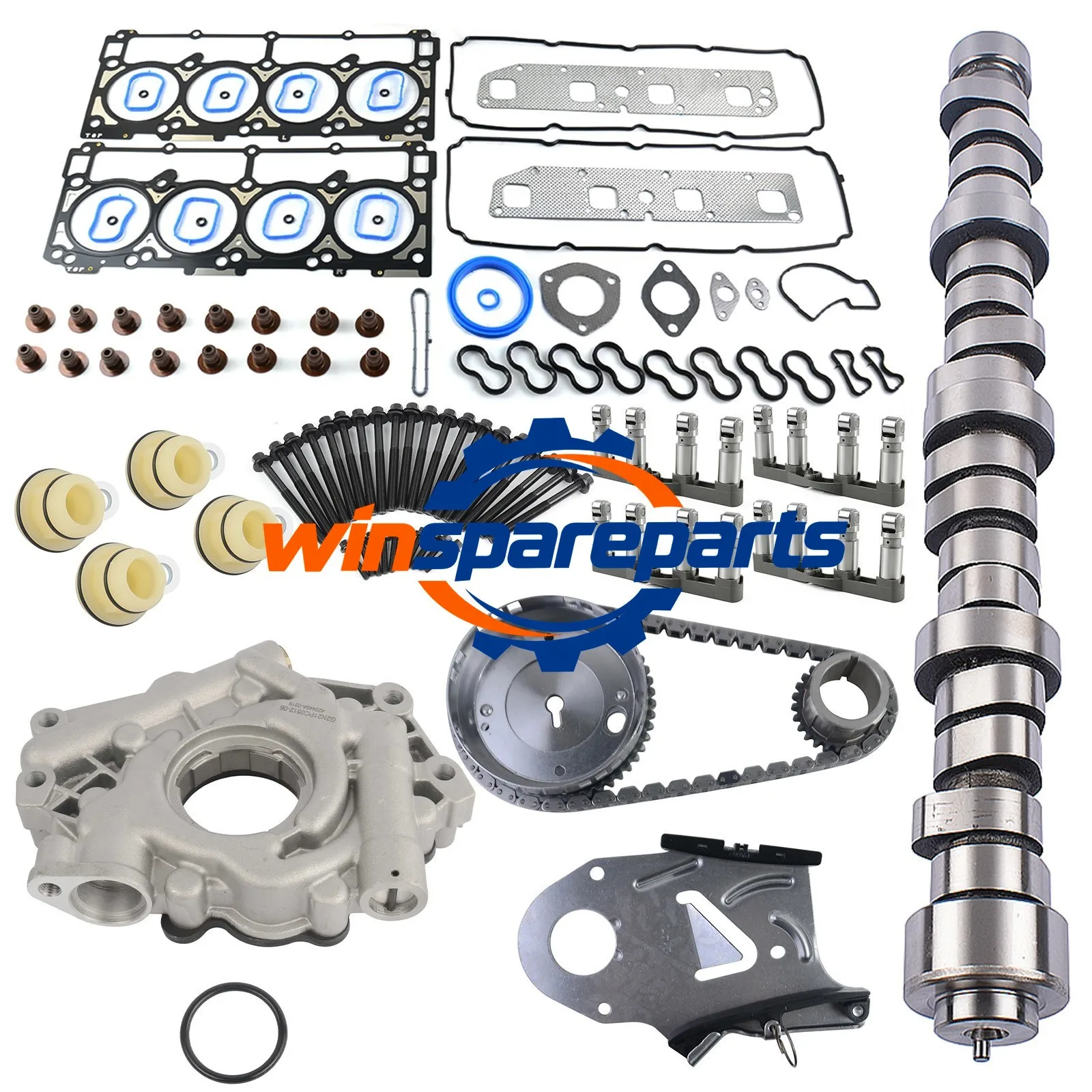 NON MDS Lifters Engine Rebuild Set For 2006-2008 Chrysler Dodge Jeep 5.7L Hemi