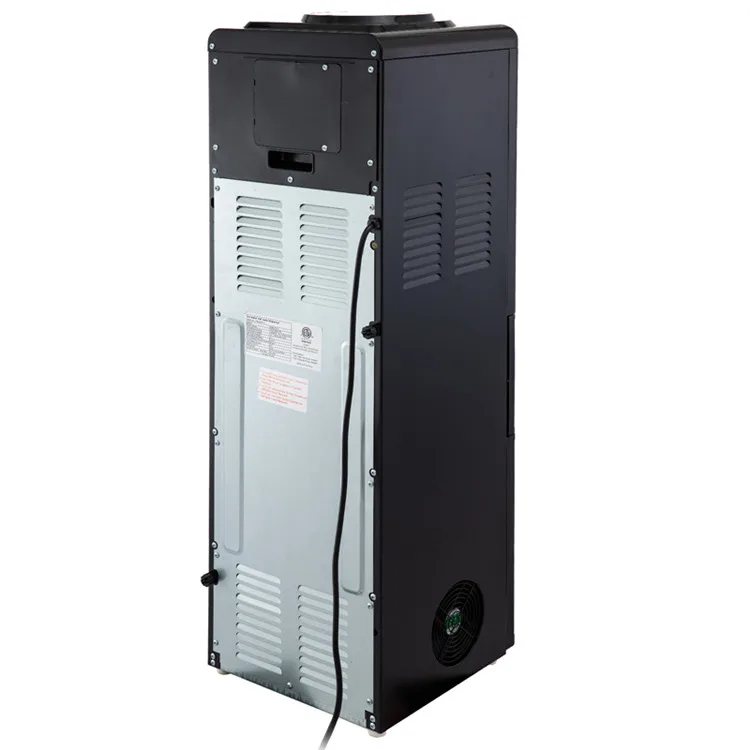 2 in 1 Water Dispenser Electric Hot Cold Water Cooler Dispenser W/ Built-in Ice Maker