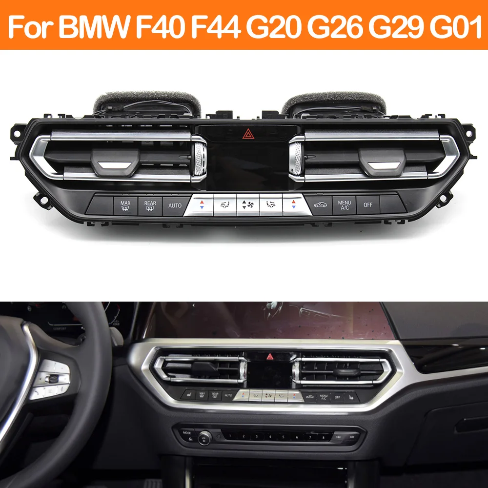 

Original Central Air Conditioning AC Vent Grille Outlet Assembly For BMW 2 3 4 Z4 X3 X4 Series F40 F44 G20 G26 G28 G29 G01 G02