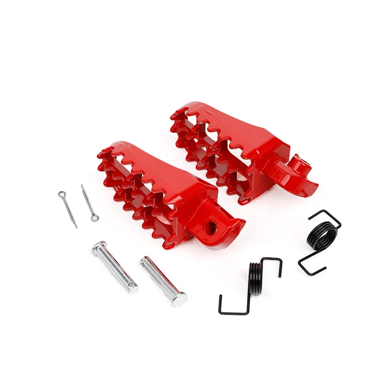 Motorcycle Foot Pegs Rests Footpegs For XR50R CRF50 CRF70 CRF80 CRF100F Motorbike Foot Rests Chinese Dirt Pit Bike