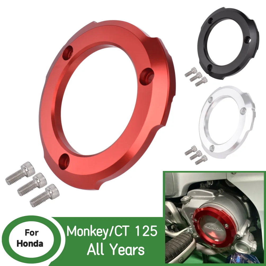 Anillo de la tapa del cárter derecho de la motocicleta para Honda CT125 JA65 HUNTER CUB DAX Monkey 125 JB03 Grom JC92, accesorios del kit de cubierta del motor