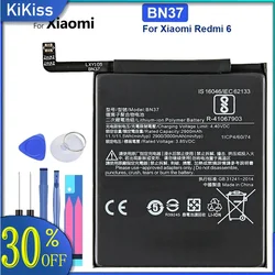 Batteria BN37 3000Mah Xiaomi Redmi 6 6A per Redmi6 Batteria sostitutiva per telefono di alta qualità