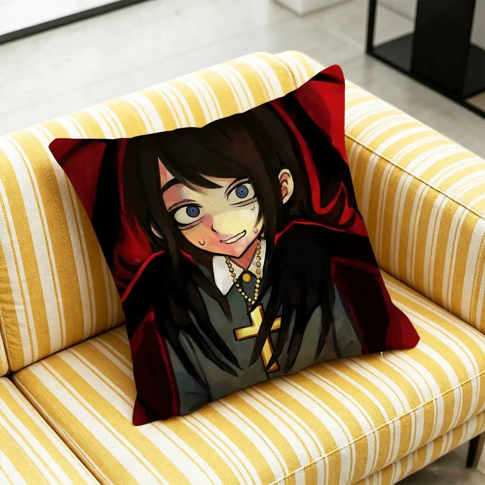 For Abaddon Haunted Hotel Throw Pillow Case 45cm 50cm 30cm 40cm Car Custom Square Pillowcase Pad Cushion Cover