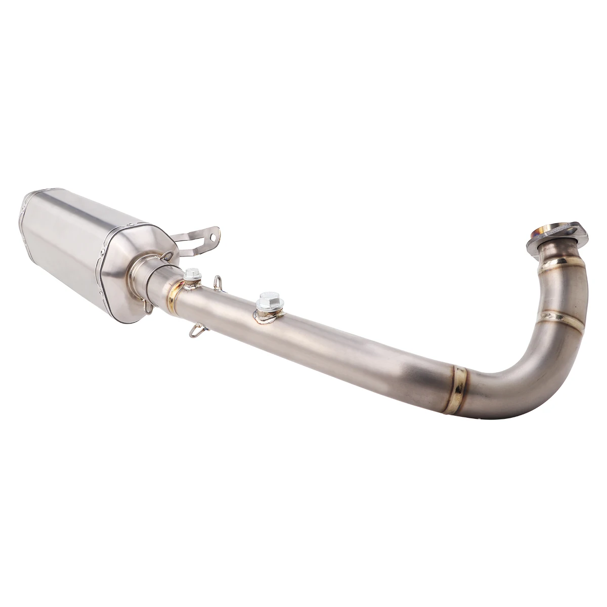 Escape Exhaust Systems Front Link Pipe Slip For BMW C400X C400GT 2025 2026 Moto Muffler Header Pipe System Modify Titanium Alloy