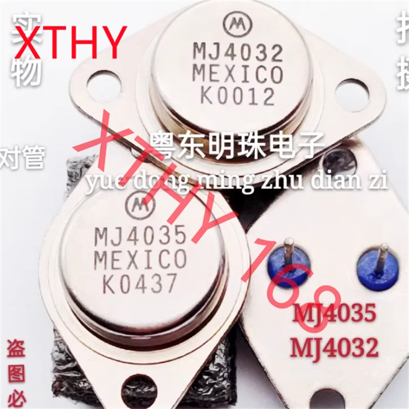 MJ4032 MJ4035 imported brand new gold sealed paired transistor TO-3
