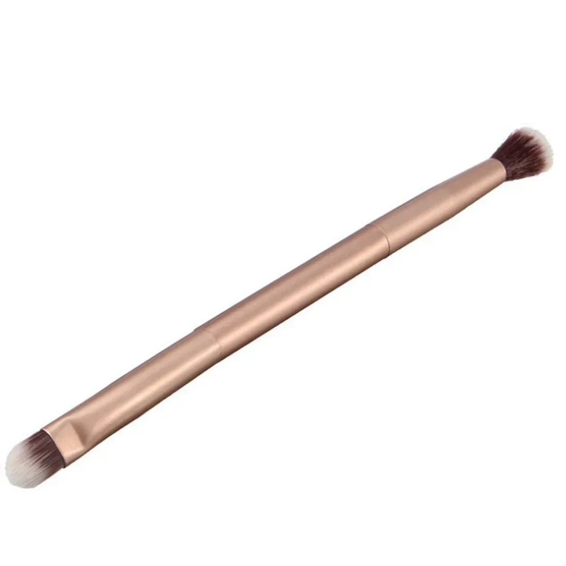 فرش مكياج ظلال عيون ذهبية أداة فرشاة تجميل متعددة الوظائف ذات نهاية مزدوجة مكياج شامبانيا ظلال عيون #3