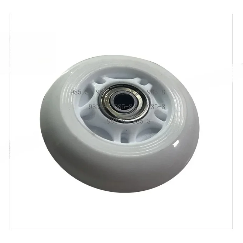 PU Wheel Assembly for Three-wheel Electric Go-kart, Replacement Wheel Accessory for Kids Intelligent Rafting Vehicle